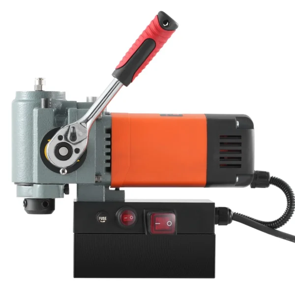1300W Low Profile Magnetic Drill Press, Portable Mag Drill with Cooling & Overload Protection