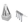 RV Stabilizer Jacks, 4-Pack Aluminum Stack Jacks, 6,000-Lb Capacity Each, Adjustable 11–17 in - Image 5
