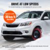 Extra-Large Snow Socks for Tires, 2-Pack, Polyester Traction Covers for Cars, SUVs & Trucks - Image 7
