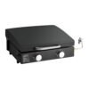22" 2-Burner Propane Tabletop Griddle, 22,000 BTU Portable Flat Top Grill with Lid - Image 3