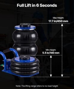 Alternative view of Portable Car Lifting Air Jack
