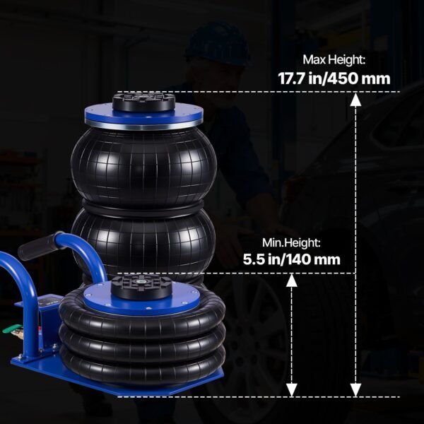 Alternative view of Portable Car Lifting Air Jack