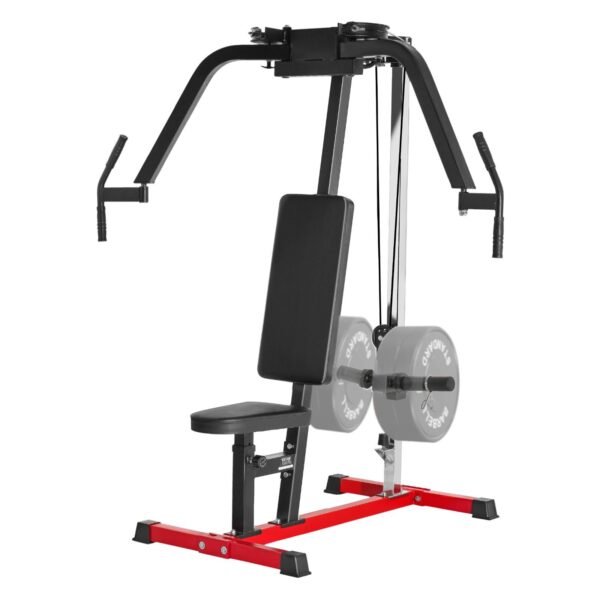 Adjustable Chest Fly & Reverse Delt Machine Plate Loaded Upper Body Home Gym Trainer