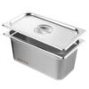 8 Pack Hotel Pans, 1/3 Size Anti-Jam Steam Pan With Lid, 0.8mm Thick Stainless Steel Steam Table Pan, 6-Inch Deep Commercial Table Pan, Catering Storage Food Pan, For Industrial & Scientific - Image 2