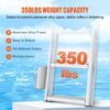Dock Ladder, Removable 3 Steps, 350 Lbs Load Capacity, Aluminum Alloy Pontoon Boat Ladder With 4 Wide Step & Nonslip Rubber Mat, Easy To Install For Ship Lake Pool Marine Boarding - Image 5