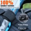 53" Truck Tailgate Bike Pad for 5 Bikes, Pickup Bed Protector with Camera Window & Storage Pockets - Image 7