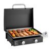 22" 2-Burner Propane Tabletop Griddle, 22,000 BTU Portable Flat Top Grill with Lid - Image 2