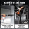 2000W Diamond Core Drill Machine with Stand, Handheld Concrete Drilling Rig 0.8-6.3 Inch Capacity - Image 4