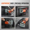 1300W Low Profile Magnetic Drill Press, Portable Mag Drill with Cooling & Overload Protection - Image 3